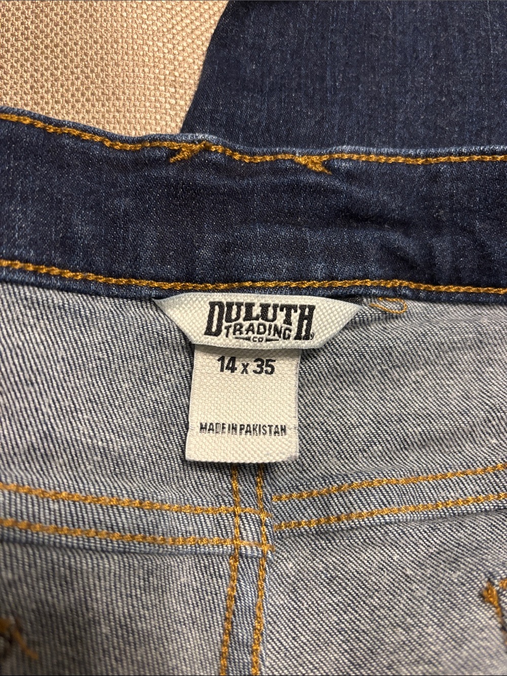 Duluth Trading Co Daily Denim Bootcut Plus Jeans - Picture 9 of 10